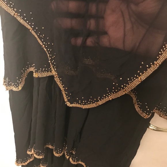 NWT 100% Silk MW Evening Gown (UK8/US4) - Picture 8 of 8